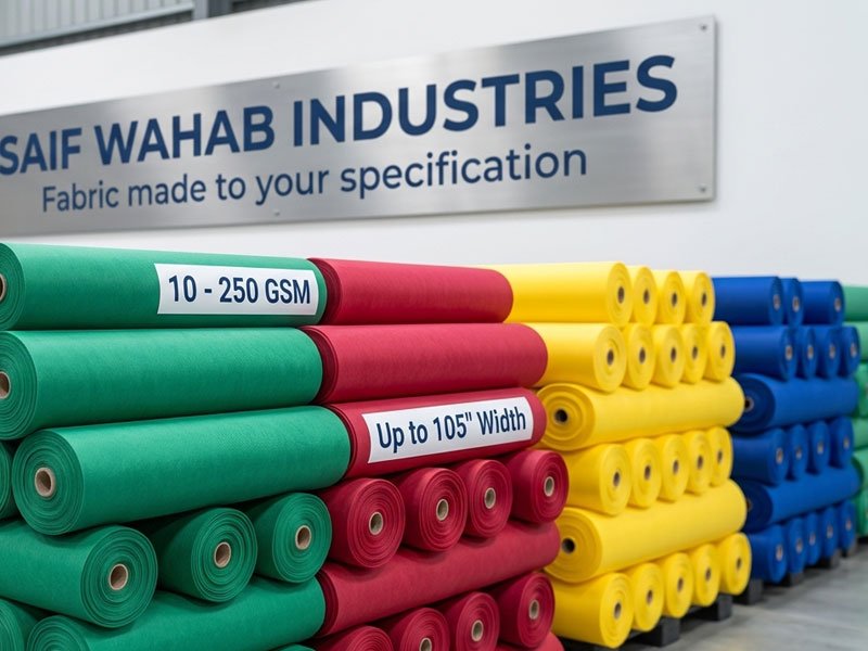 Custom Colour Rolls — non-woven fabric